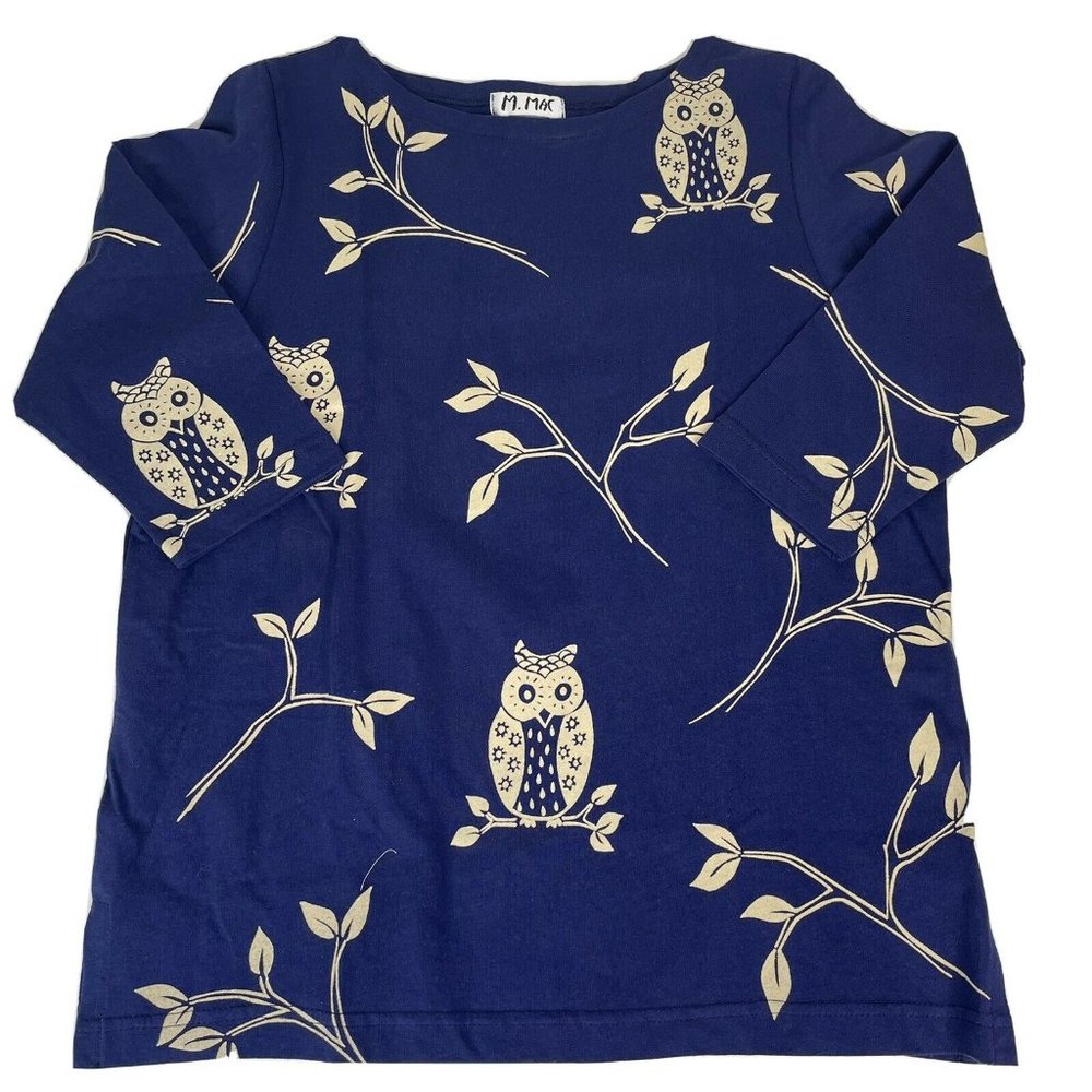 M.Mac Womens Mac Owl T-Shirt
